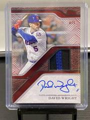 David Wright [Red] Baseball Cards 2024 Topps Reverence Autograph Patch Prices
