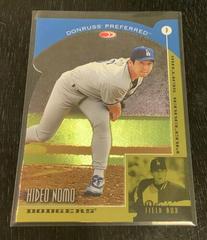 Hideo Nomo Baseball Cards 1998 Donruss Preferred Prices