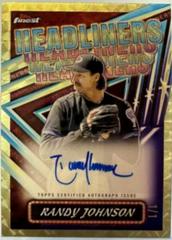 Randy Johnson Baseball Cards 2023 Topps Finest Headliners Autographs Prices