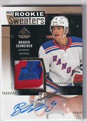Braden Schneider [Signature Gold] #102 Hockey Cards 2022 SP Prices