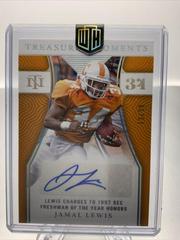 Jamal Lewis [Silver] #TM-JLE Football Cards 2022 Panini National Treasures Collegiate Moments Signatures Prices