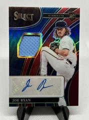 Joe Ryan [Blue Pulsar] #RJA-JR Baseball Cards 2022 Panini Select Rookie Jersey Autographs Prices