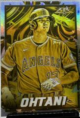 Shohei Ohtani [Gold Minted] Baseball Cards 2022 Topps Fire Prices