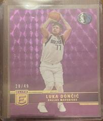 Luka Doncic [Purple] #109 Basketball Cards 2021 Panini Donruss Elite Prices