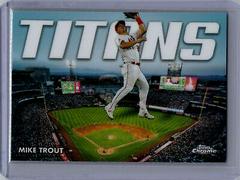 Mike Trout #CT-3 Baseball Cards 2023 Topps Chrome Titans Prices