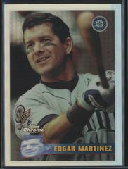 Edgar Martinez [Refractor] #94 Baseball Cards 1996 Topps Chrome Prices