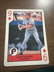 Lenny Dykstra [Nine of Diamonds] Baseball Cards 1990 U.S. Playing Card All Stars Prices