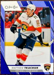 Matthew Tkachuk [Blue Border] #4 Hockey Cards 2023 O-Pee-Chee Prices