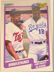 Bo Jackson, Kirby Puckett #635 Baseball Cards 1990 Fleer Prices