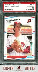 Todd Frohwirth #301 Baseball Cards 1988 Fleer Prices