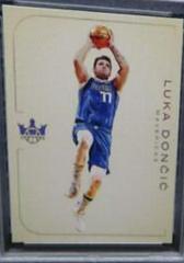 Luka Doncic #5 Basketball Cards 2022 Panini Court Kings Blank Slate Prices