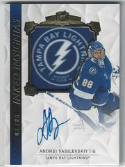 Andrei Vasilevskiy Hockey Cards 2020 Upper Deck The Cup Inked Insignias Autograph Patch Prices
