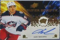 Jack Roslovic [Gold] #SPX-JR Hockey Cards 2021 SPx Signatures Prices