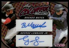 Brando Mayea [Gray Prismatic] #BA-BM2 Baseball Cards 2023 Leaf Vivid Autograph Prices