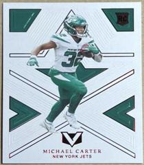 Michael Carter [Red] Football Cards 2021 Panini Chronicles Vertex Prices