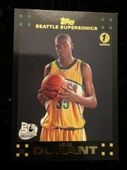 Kevin Durant [1st Edition] #112 Basketball Cards 2007 Topps Prices