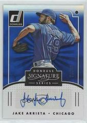 Jake Arrieta [Blue] Baseball Cards 2016 Panini Donruss Signature Series Prices