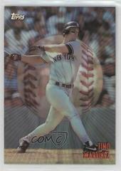 Tino Martinez [Borderless Refractor] #M11 Baseball Cards 1998 Topps Mystery Finest Prices
