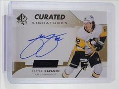 Kasperi Kapanen Hockey Cards 2022 SP Authentic Curated Signatures Prices
