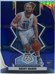 Brady Manek [Blue] #25 Basketball Cards 2022 Panini Chronicles Draft Picks Mosaic Prices