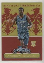 Andrew Wiggins [Red] #161 Basketball Cards 2014 Panini Excalibur Crusade Prices