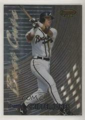 Chipper Jones #BC2 Baseball Cards 1997 Bowman's Best Cuts Prices