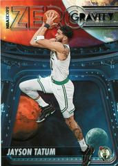 Jayson Tatum Basketball Cards 2022 Panini Hoops Zero Gravity Prices