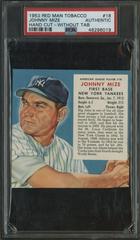 Johnny Mize [Hand Cut Without Tab] #18 Baseball Cards 1953 Red Man Tobacco Prices