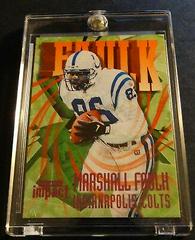Marshall Faulk [Rave] #160 Football Cards 1997 Skybox Impact Prices