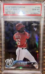 Victor Robles [Retail] Baseball Cards 2018 Topps Chrome Complete Set Prices