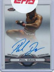 Phil Davis #FFA-PD Ufc Cards 2013 Finest UFC Autographs Prices