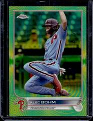 Alec Bohm [Sonic Green Yellow Pulse] #89 Baseball Cards 2022 Topps Chrome Prices