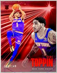 2020-21 Chronicles Obi Toppin Essentials RC Rookie #205 New York Knicks
