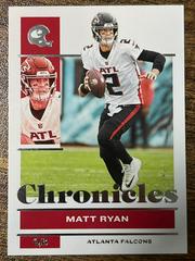 Matt Ryan #4 Football Cards 2021 Panini Chronicles Prices