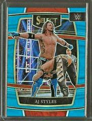 AJ Styles [Light Blue Prizm] #13 Wrestling Cards 2022 Panini Select WWE Prices