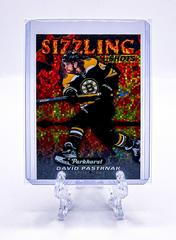 David Pastrnak #SS-12 Hockey Cards 2022 Parkhurst Sizzling Shots Prices