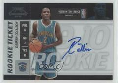 Darren Collison Autograph Basketball Cards 2009 Playoff Contenders Prices