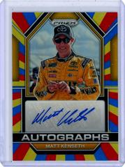 Matt Kenseth [Rainbow] #11 Racing Cards 2023 Panini Prizm NASCAR Autograph Prices