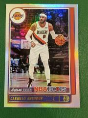 Carmelo Anthony [Silver] Basketball Cards 2021 Panini Hoops Prices
