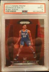 Markelle Fultz [Ruby Wave] Basketball Cards 2017 Panini Prizm Prices