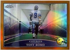 Tony Romo [In Tunnel Copper Refractor] #TC56 Football Cards 2009 Topps Chrome Prices