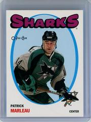 Patrick Marleau [Heritage Limited] #9 Hockey Cards 2001 O Pee Chee Prices