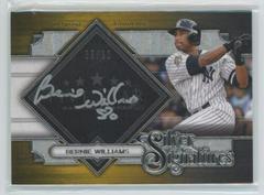 Bernie Williams [Gold] #SS-BW Baseball Cards 2022 Topps Five Star Silver Signatures Prices