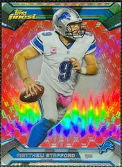 Matthew Stafford [Red Refractor] #3 Football Cards 2013 Topps Finest Prices