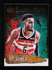 Troy Brown Jr. #1 Basketball Cards 2018 Panini Court Kings Emerging Artists Prices