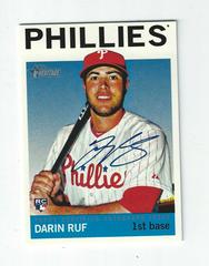 Darin Ruf #DR Baseball Cards 2013 Topps Heritage Real One Autographs Prices