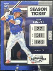 Seiya Suzuki #2 Baseball Cards 2022 Panini Chronicles Contenders Optic Prices