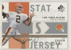 Tim Couch #SP-TC Football Cards 2001 SP Authentic Stat Jerseys Prices