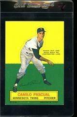 Camilo Pascual Baseball Cards 1964 Topps Stand Up Prices