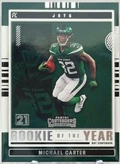 Michael Carter #ROY-MCA Football Cards 2021 Panini Contenders Rookie of the Year Prices